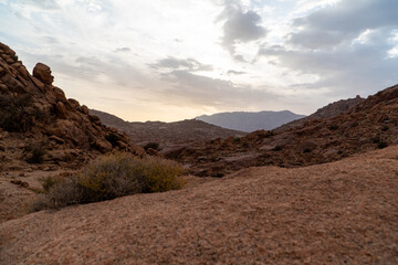 Landscape of Tafraoute, Morocco