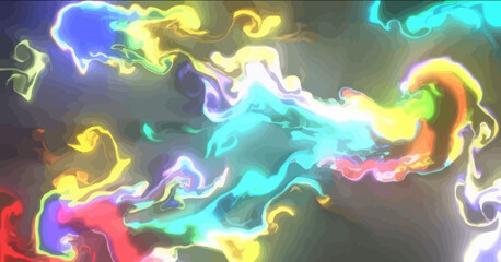 fluid paint background naturally