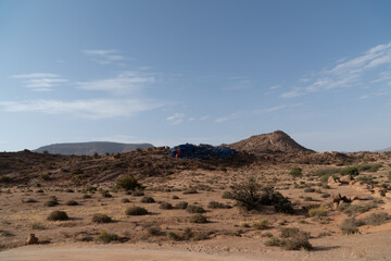Painted rocks of Tafraoute, Morocco