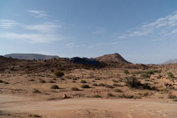Painted rocks of Tafraoute, Morocco