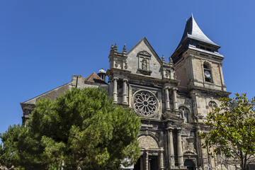 View of Saint-Remy Church. Construction of Saint-Remy Church (L'Eglise Saint-Remy de Dieppe) began...