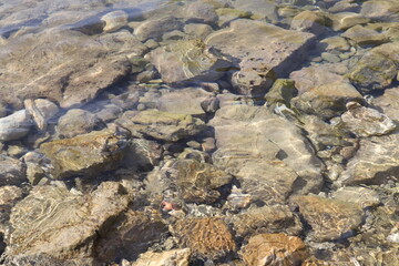 Piedras en el mar