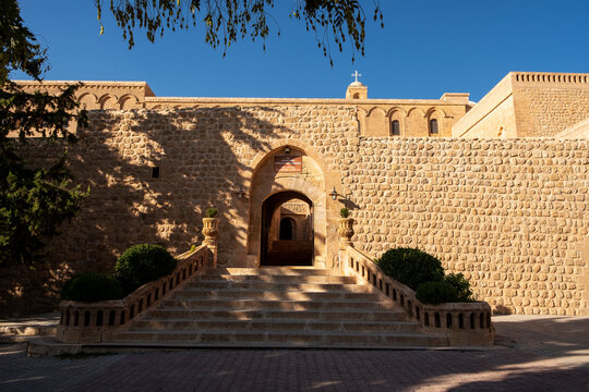Deyrulzafaran Syriac Monastery in Midyat Town.Mardin,Turkey