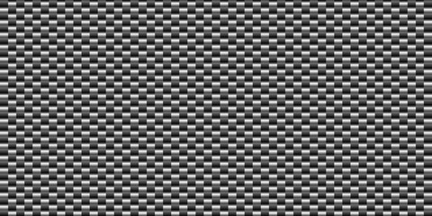 Dark black wicker geometric grid background. Modern dark abstract vector texture.