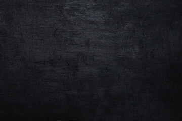 Black slate paint. School board for writing with chalk. Academic year. Textured black background. The blackboard with black slate paint.