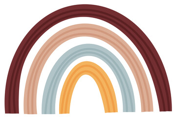 Obraz premium Rainbow icon.