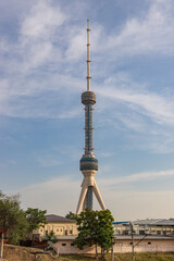 The Tashkent Television TV Tower or Toshkent Teleminorasi is a 375 metre high tower located in Tashkent city, Uzbekistan