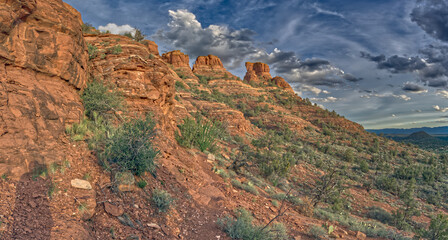 West side of Sedona's Cockscomb Butte