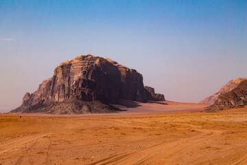 Fototapeta na wymiar Wadi Rum Mars