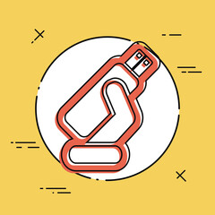 Usb memory icon
