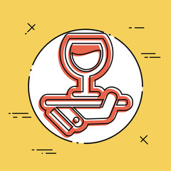 Wine list icon