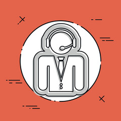 Contact assistance icon