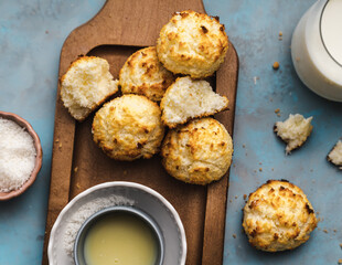 coconut cookies with condensed milk