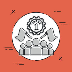 Competition winner - Vector flat minimal icon