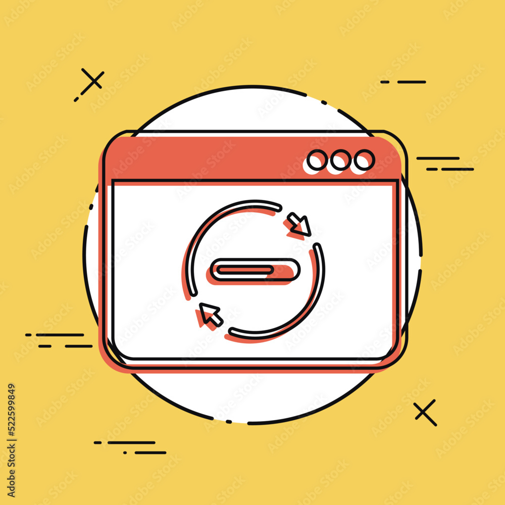 Poster bar progress computer icon