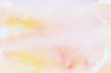 Abstract watercolor background in pastel colors