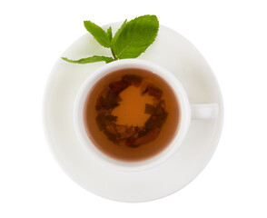 Herbal tea with berries