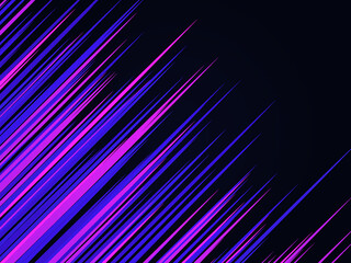 Energy or speed concept. Laser rays. Night sky.