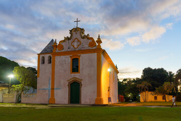Centro historico de Porto Seguro, berço do descobrimento do Brasil. Turístico local.