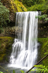 Fototapeta na wymiar Lower South Falls in Silver Falls State Park, OR