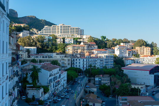 Bejaia, Algeria - 08032022: Scenic view from Bejaia City.
