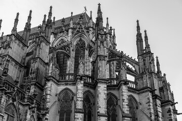 Martin's Cathedral or Domkerk in Utrecht, the Netherlands.