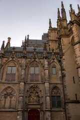 Fototapeta premium Martin's Cathedral or Domkerk in Utrecht, the Netherlands.