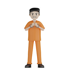3d man in prison