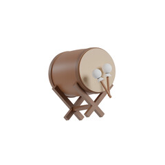 3d gold Islamic decoration