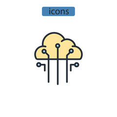 Internet of Things icons  symbol vector elements for infographic web