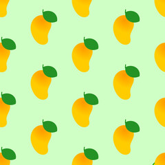 Colorful seamless pattern for background and wallpaper. Modern style abstract texture. vector formats.  Fruits pattern
