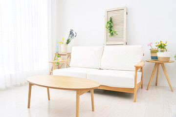 リビング風景　無人