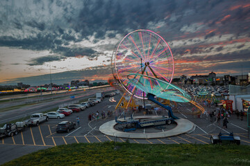 Amusement park Laval, Quebec, Canada