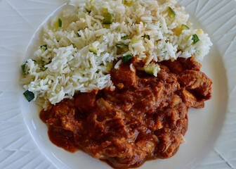 rice with chicken