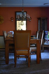 Table and Chairs in a Dining Room