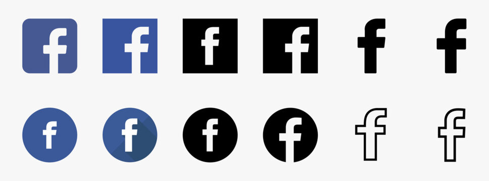 Facebook Logo White Images – Browse 6,612 Stock Photos, Vectors, and Video  | Adobe Stock