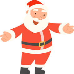 Santa Claus Character Illustration