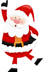 Santa Claus Character Illustration
