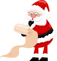 Santa Claus Character Illustration