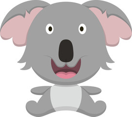 Cartoon koala illustration