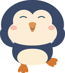 Fototapeta premium Cartoon penguin illustration