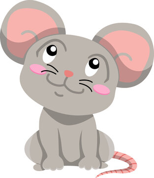Cartoon rat illustration