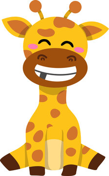 Cartoon giraffe illustration