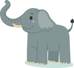 Cartoon elephant illustration