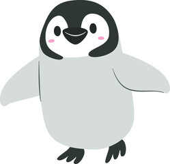 Cartoon penguin illustration