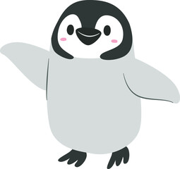 Cartoon penguin illustration