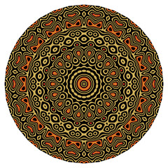 decorative round ornament