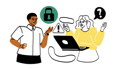 Cybersecurity and Spyware development concept