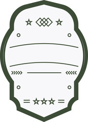 Retro vintage sale logo badge