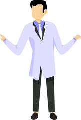 Doctor character illustration